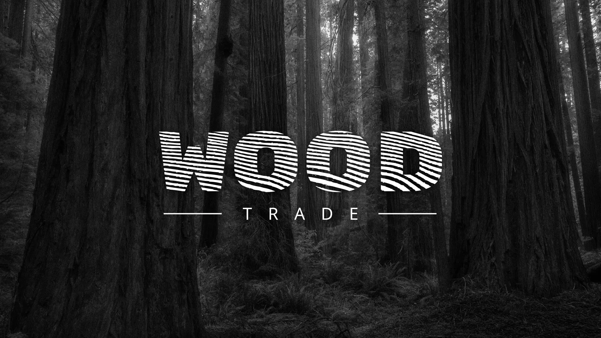 Разработка логотипа для компании «Wood Trade» в Павлово