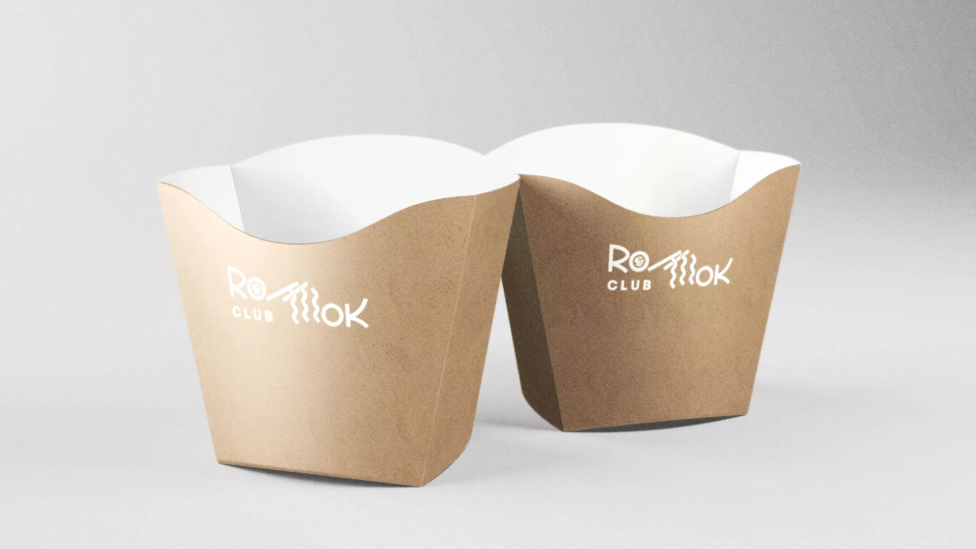 Создание логотипа суши-бара «Roll Wok Club» в Павлово
