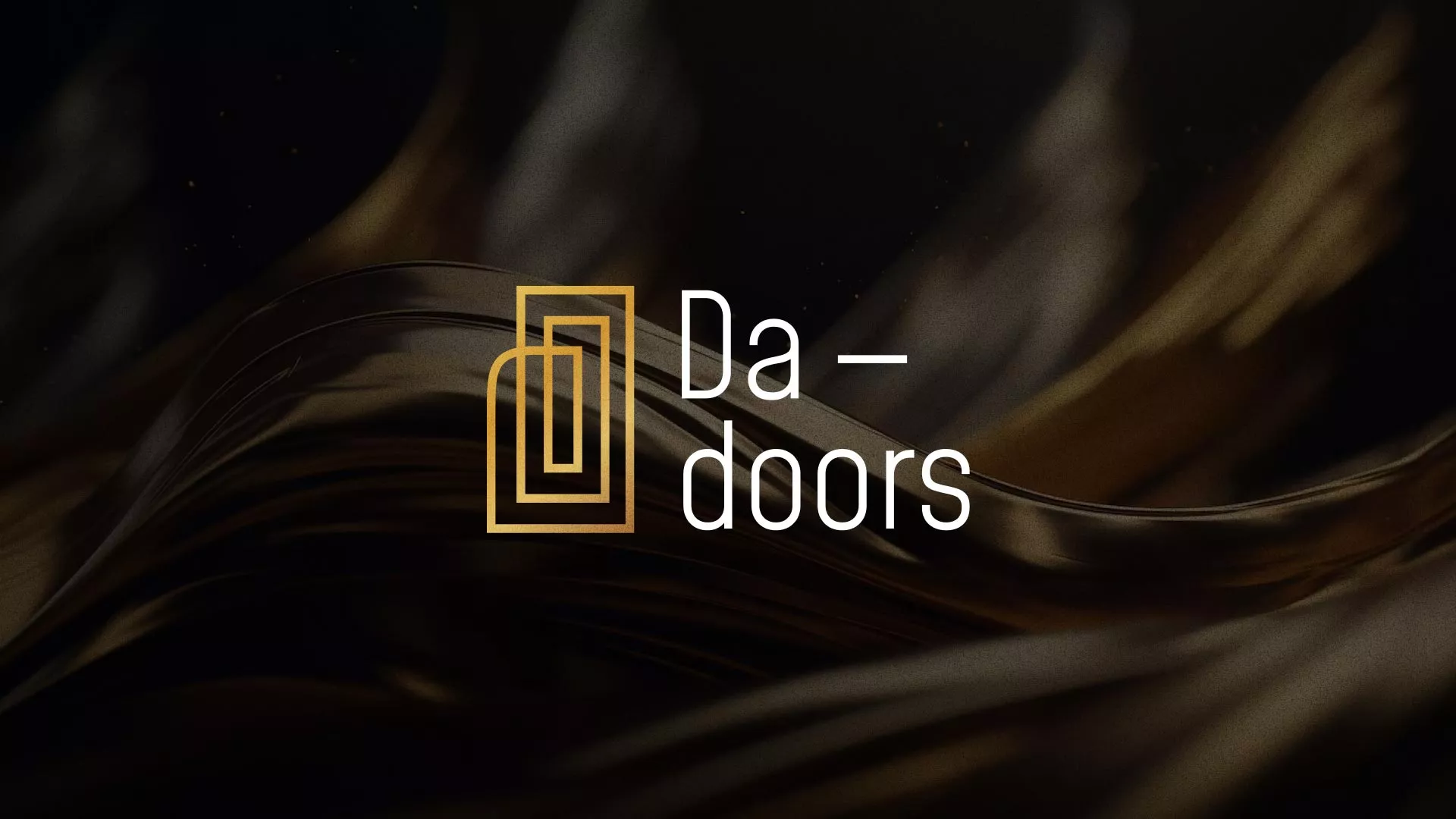 Разработка логотипа для компании «DA-DOORS» в Павлово
